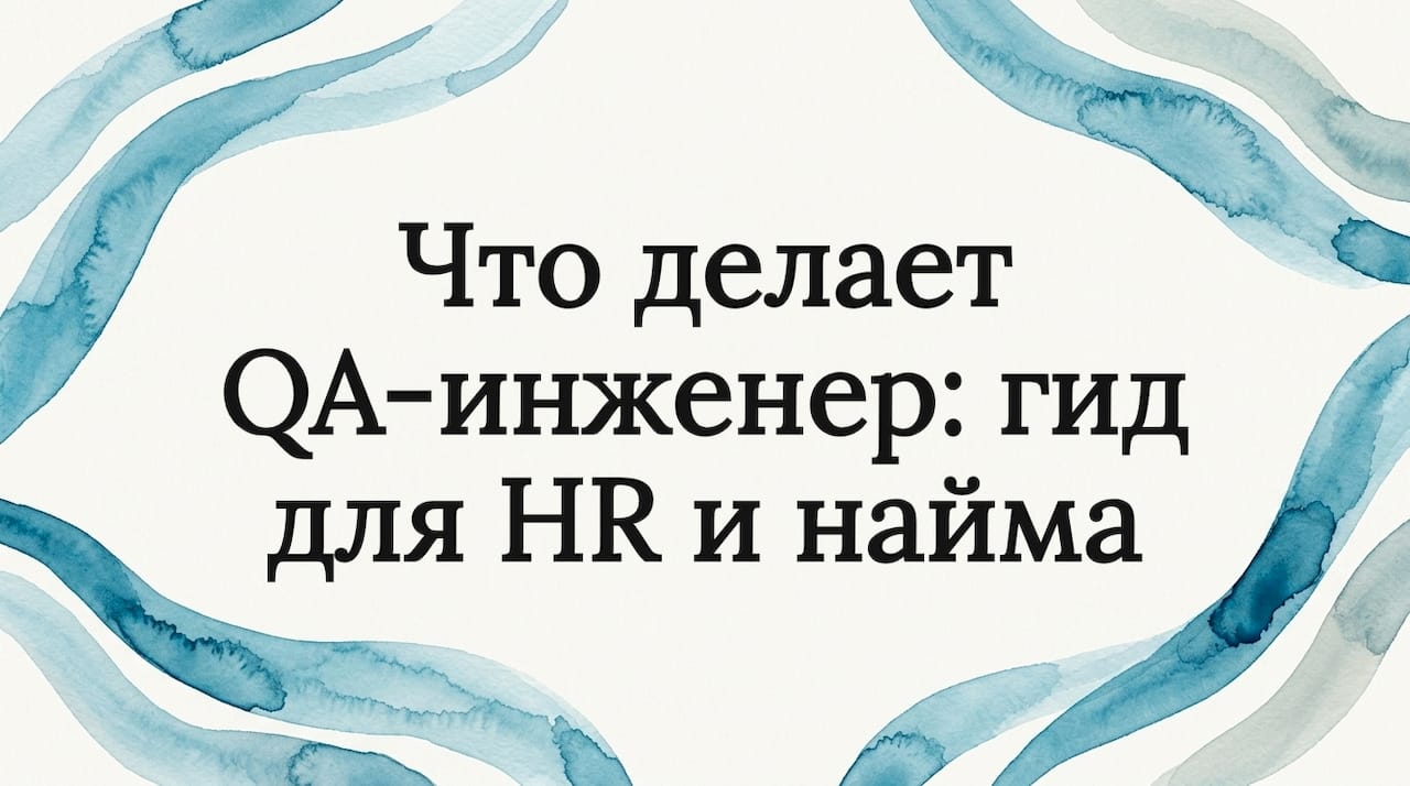 Что делает QA-инженер: гид для HR и найма