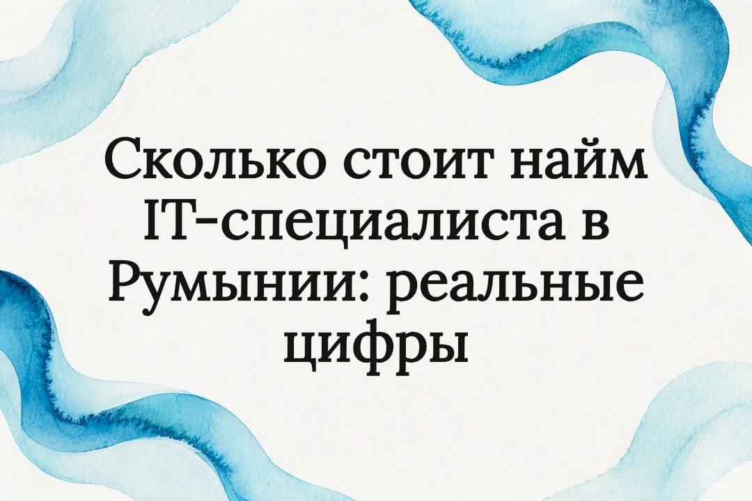Сколько стоит найм IT-специалиста в Румынии: реальные цифры