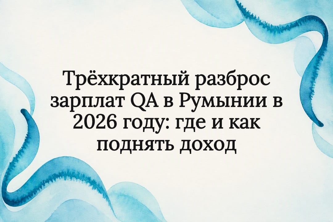 Трёхкратный разброс зарплат QA в Румынии в 2026 году: где и как поднять доход