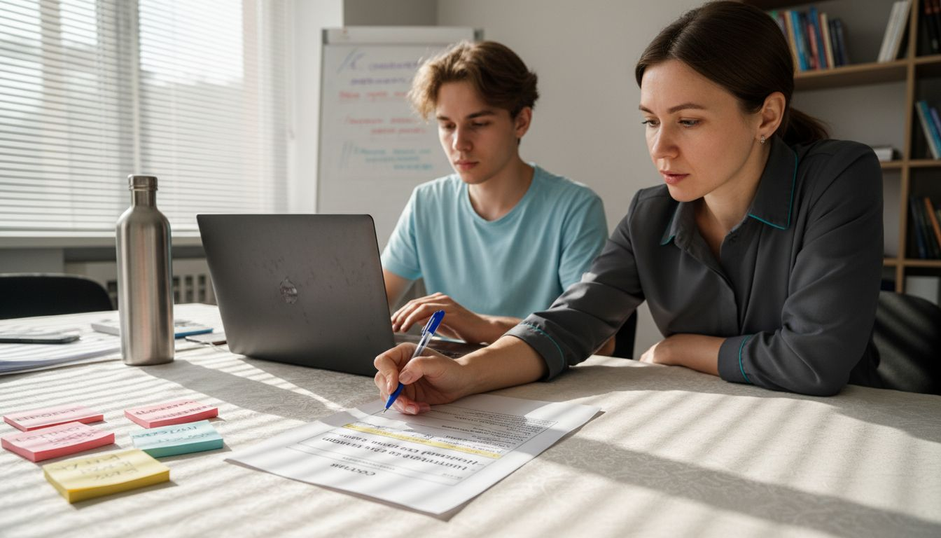 Наставник проводит встречу по ознакомлению с чек-листом для новых сотрудников